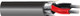 1 Pair 22G STR B/Shielded PVC 1000ft - Black 454BK1000 1 Pair 22G STR B/Shielded PVC 1000ft - Black 454BK1000
